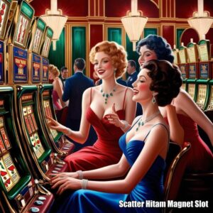 Scatter Hitam Magnet Slot
